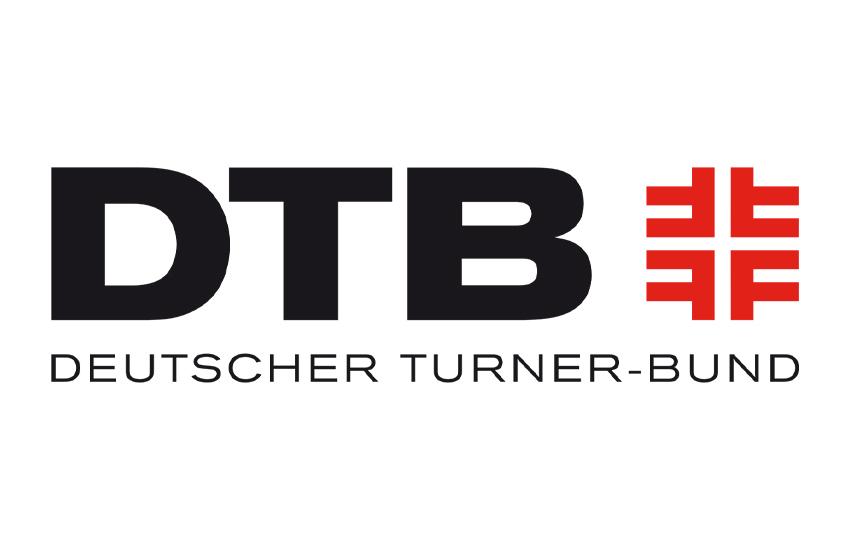 Deutscher Turner-Bund Logo auf weißem Hintergrund